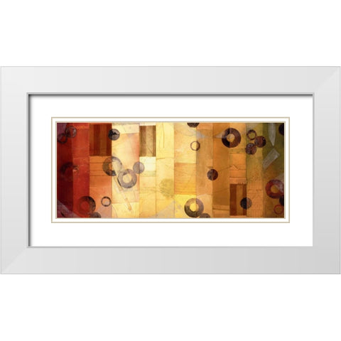 Of This World No. 8 White Modern Wood Framed Art Print with Double Matting by Koury, Aleah