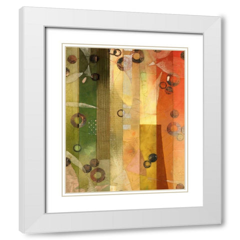 Of This World No. 10 White Modern Wood Framed Art Print with Double Matting by Koury, Aleah