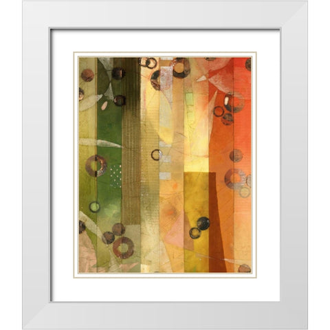 Of This World No. 10 White Modern Wood Framed Art Print with Double Matting by Koury, Aleah