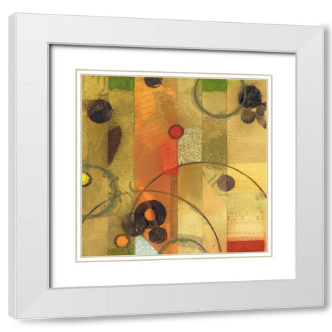 Of This World No. 15 White Modern Wood Framed Art Print with Double Matting by Koury, Aleah