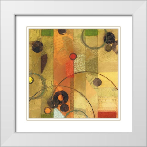 Of This World No. 15 White Modern Wood Framed Art Print with Double Matting by Koury, Aleah