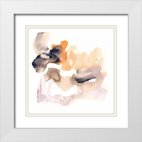 Hang Loose II White Modern Wood Framed Art Print with Double Matting by Lehnhardt, Iris