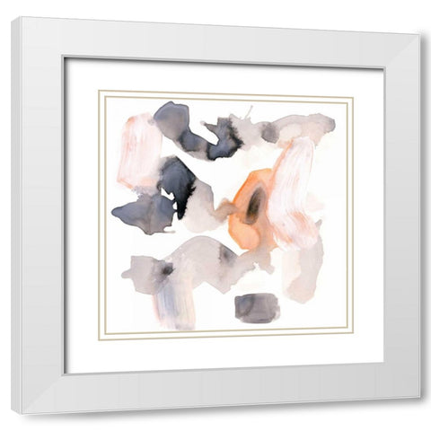 Hang Loose III White Modern Wood Framed Art Print with Double Matting by Lehnhardt, Iris