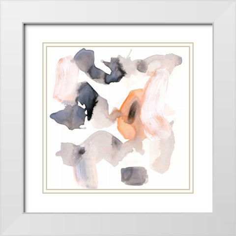 Hang Loose III White Modern Wood Framed Art Print with Double Matting by Lehnhardt, Iris