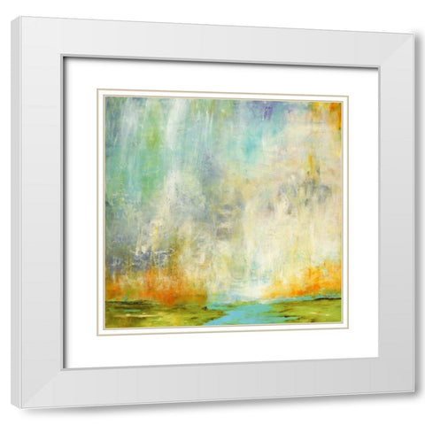 My Passage of Self Content White Modern Wood Framed Art Print with Double Matting by Lisa Mann Fine Art