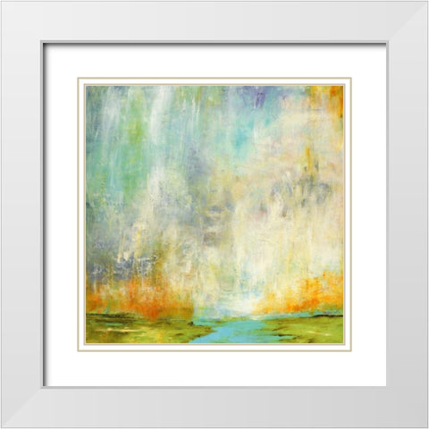 My Passage of Self Content White Modern Wood Framed Art Print with Double Matting by Lisa Mann Fine Art