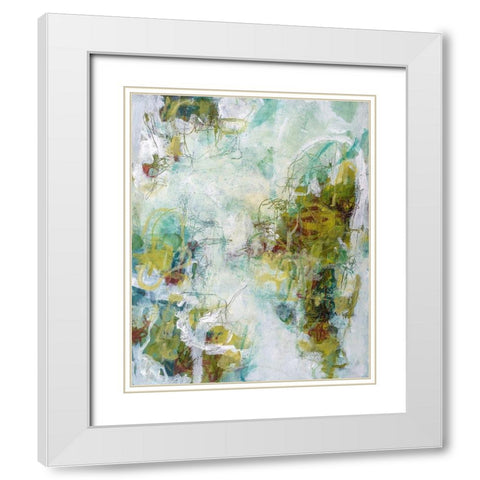 Everyday Is Earth Day White Modern Wood Framed Art Print with Double Matting by Leslie, Carole