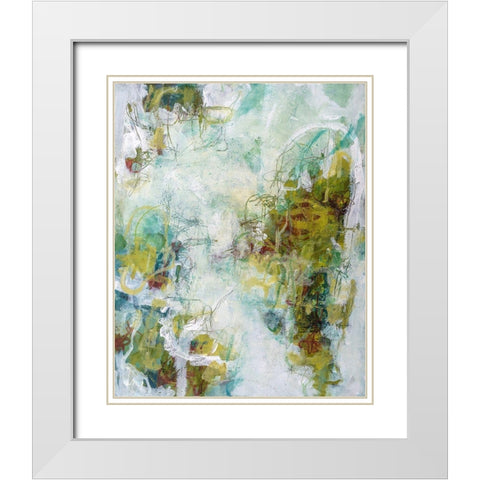 Everyday Is Earth Day White Modern Wood Framed Art Print with Double Matting by Leslie, Carole