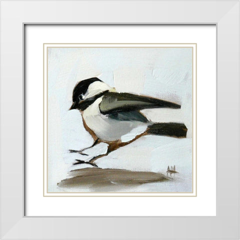 Coming In for a Landing White Modern Wood Framed Art Print with Double Matting by Moulton, Angela