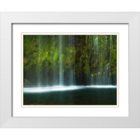 Paradise White Modern Wood Framed Art Print with Double Matting by Mikaels, Natalie