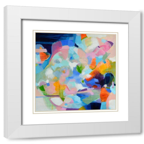 The Devoted Something White Modern Wood Framed Art Print with Double Matting by Marrison, TA