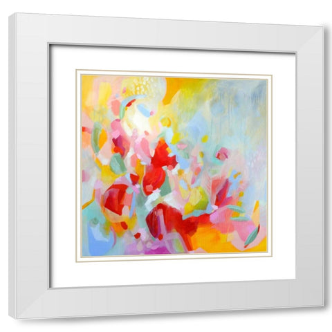 Waiting for You White Modern Wood Framed Art Print with Double Matting by Marrison, TA