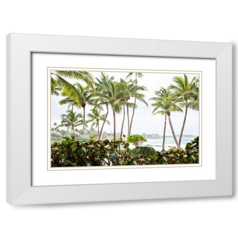 After the Dorado Rain White Modern Wood Framed Art Print with Double Matting by Miamee, Golie