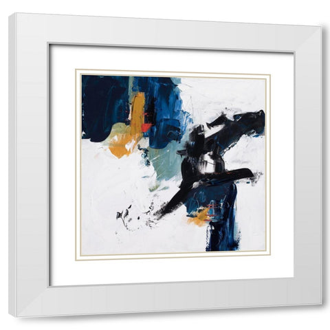 Go Big, Go Home White Modern Wood Framed Art Print with Double Matting by McCourt, Suzanne