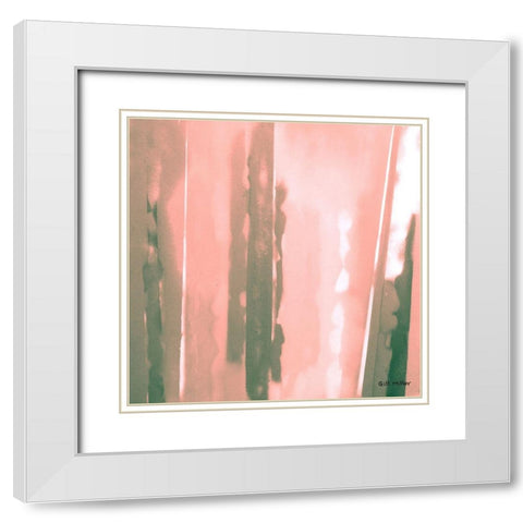 Daylight White Modern Wood Framed Art Print with Double Matting by Miller, Gill