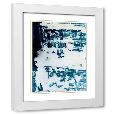 Plaster White Modern Wood Framed Art Print with Double Matting by McCurdy, Krista