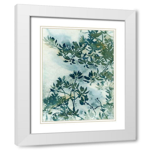 Wallpaper White Modern Wood Framed Art Print with Double Matting by McCurdy, Krista