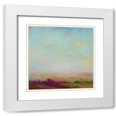 Turns Red White Modern Wood Framed Art Print with Double Matting by McCarthy, William