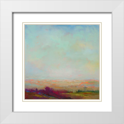 Turns Red White Modern Wood Framed Art Print with Double Matting by McCarthy, William