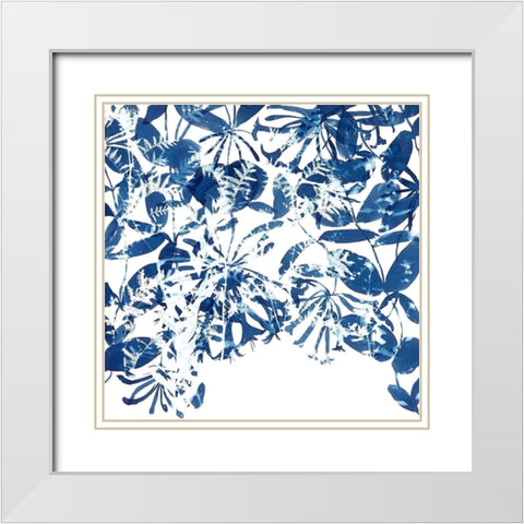 Honeysuckle White Modern Wood Framed Art Print with Double Matting by MacCollum, Cynthia