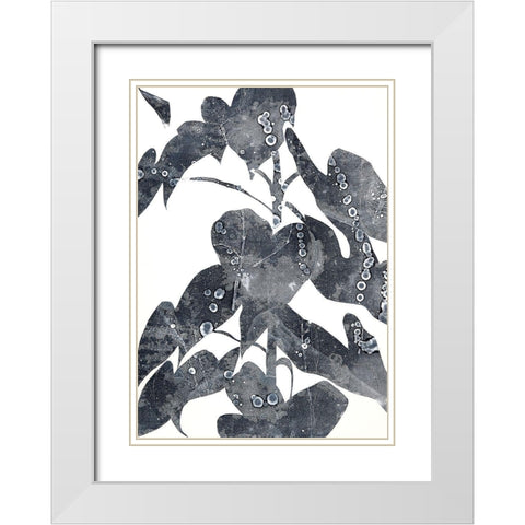 Urbana White Modern Wood Framed Art Print with Double Matting by MacCollum, Cynthia