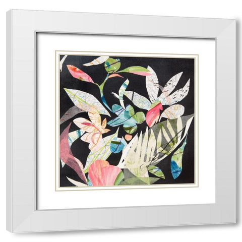 Ipanema White Modern Wood Framed Art Print with Double Matting by MacCollum, Cynthia