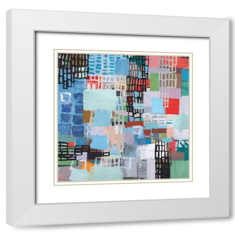 Within The Other White Modern Wood Framed Art Print with Double Matting by Moffitt, Michelle Daisley