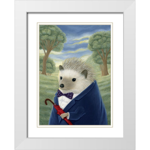 Wendell P Frizzmerantz White Modern Wood Framed Art Print with Double Matting by Matarazzo, Gina