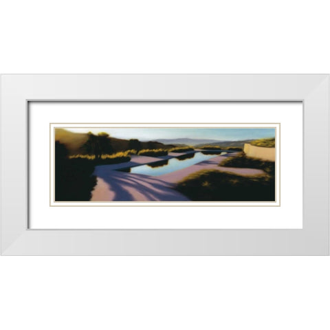 California Psychic White Modern Wood Framed Art Print with Double Matting by Monzon, Rick