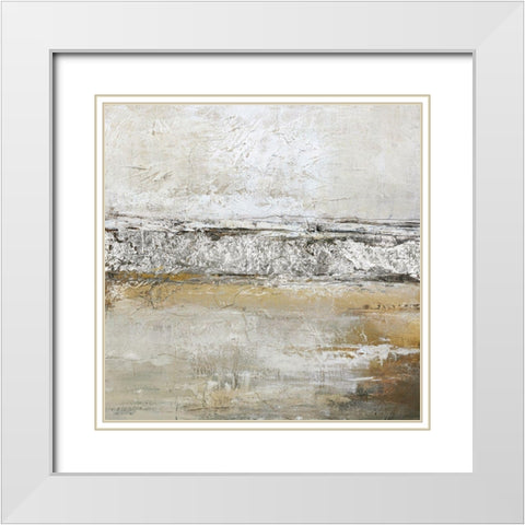 Low Limit Silver White Modern Wood Framed Art Print with Double Matting by Design Fabrikken