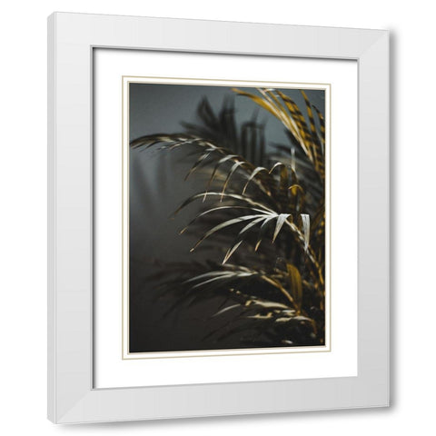 Secret 8 White Modern Wood Framed Art Print with Double Matting by Design Fabrikken