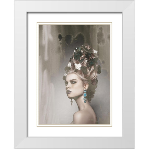 I Know White Modern Wood Framed Art Print with Double Matting by Design Fabrikken