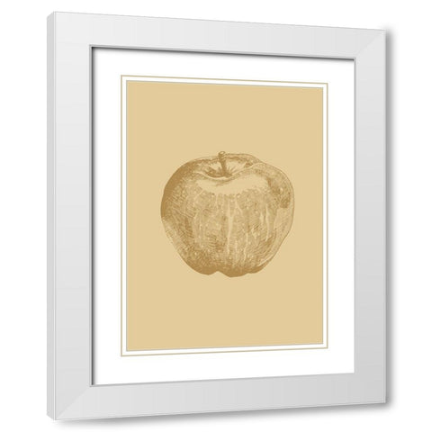 Botanica 4 White Modern Wood Framed Art Print with Double Matting by Design Fabrikken