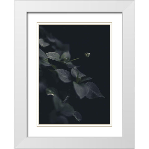 Secret 9 White Modern Wood Framed Art Print with Double Matting by Design Fabrikken