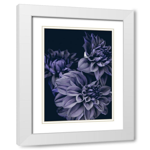 Secret 15 White Modern Wood Framed Art Print with Double Matting by Design Fabrikken