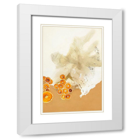 The Art of Taste 8 White Modern Wood Framed Art Print with Double Matting by Design Fabrikken
