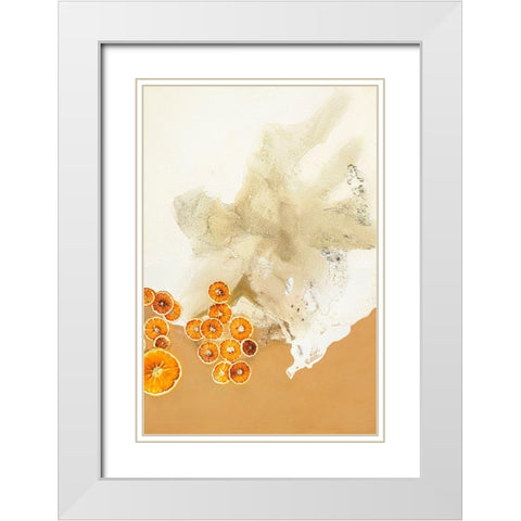 The Art of Taste 8 White Modern Wood Framed Art Print with Double Matting by Design Fabrikken