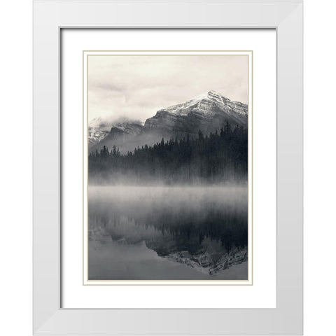 The Great Escape White Modern Wood Framed Art Print with Double Matting by Design Fabrikken
