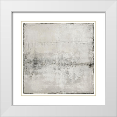 Forever White Modern Wood Framed Art Print with Double Matting by Design Fabrikken