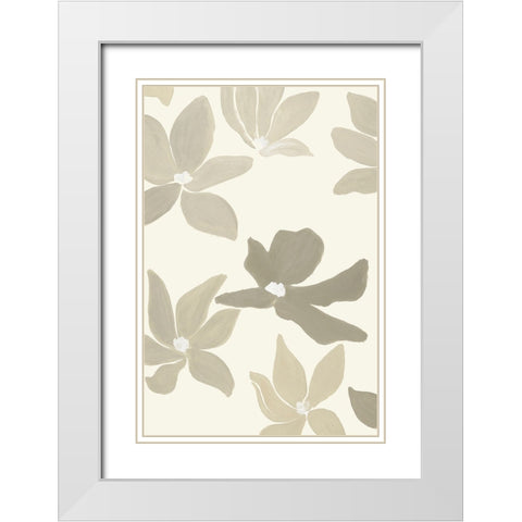 Nostalgia 1 White Modern Wood Framed Art Print with Double Matting by Design Fabrikken