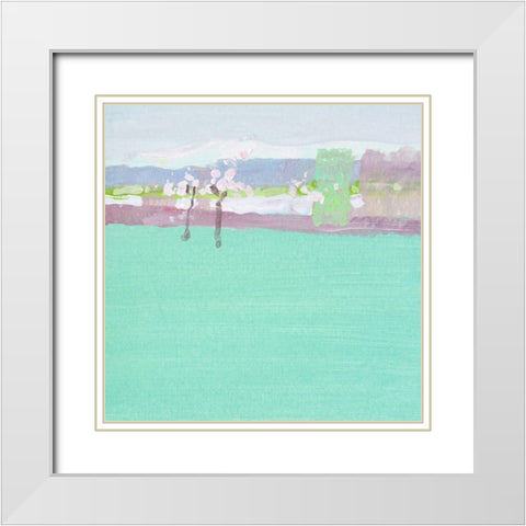 The Early Spring White Modern Wood Framed Art Print with Double Matting by Nekraha, Igor