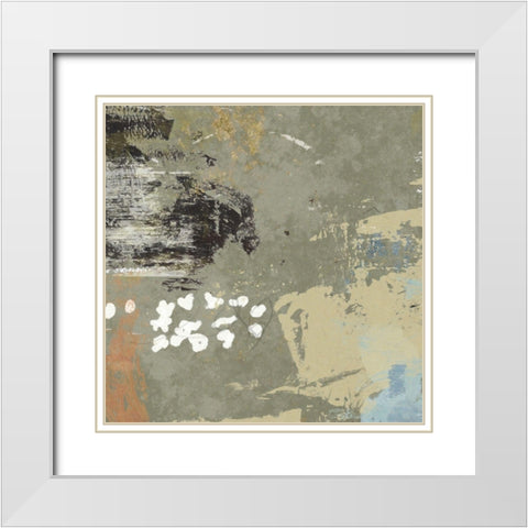 Quarry No. 2 White Modern Wood Framed Art Print with Double Matting by Nicoll, Suzanne