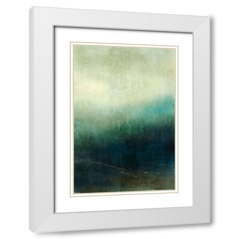 Hidden Path 2 White Modern Wood Framed Art Print with Double Matting by Nicoll, Suzanne