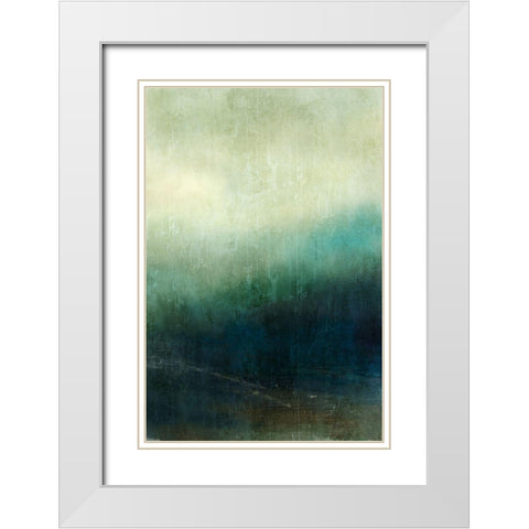 Hidden Path 2 White Modern Wood Framed Art Print with Double Matting by Nicoll, Suzanne
