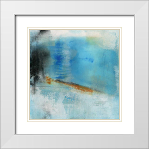 Never Grow Up 1 White Modern Wood Framed Art Print with Double Matting by Oppenheimer, Michelle