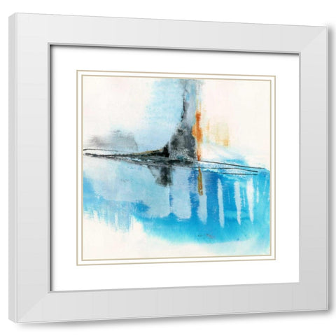 Never Grow Up 2 White Modern Wood Framed Art Print with Double Matting by Oppenheimer, Michelle