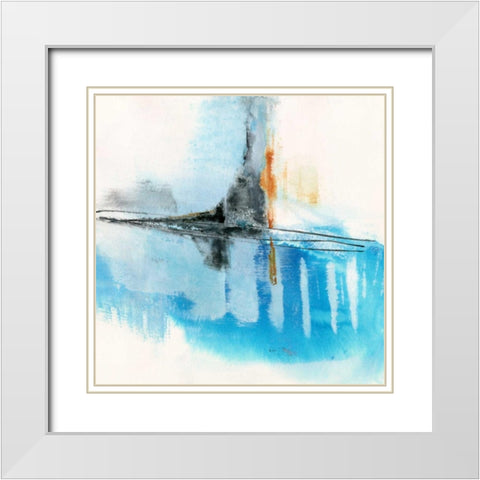 Never Grow Up 2 White Modern Wood Framed Art Print with Double Matting by Oppenheimer, Michelle