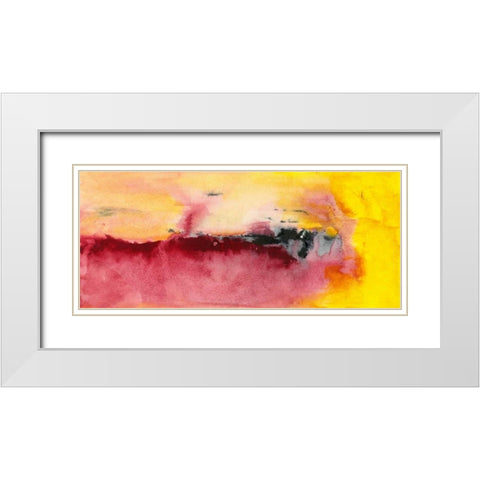 A Dream within a Dream White Modern Wood Framed Art Print with Double Matting by Oppenheimer, Michelle