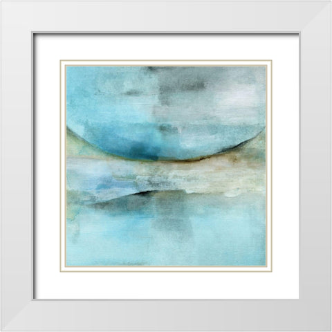 There Is Another Sky White Modern Wood Framed Art Print with Double Matting by Oppenheimer, Michelle