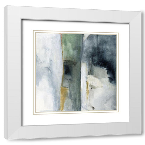 Beneath the Mystic Moon White Modern Wood Framed Art Print with Double Matting by Oppenheimer, Michelle